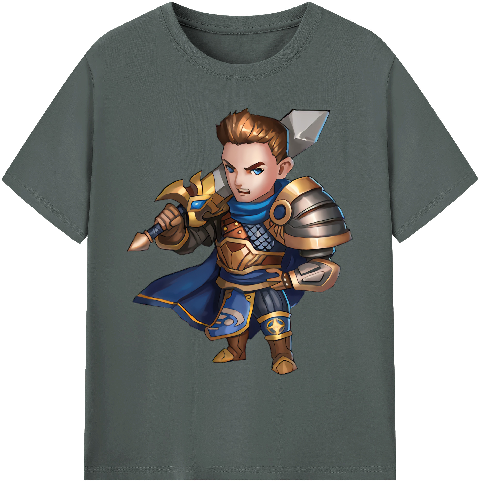 リーグ・オブ・レジェンド League of Legends LOL 綿100％ メンズ半袖Tシャツ｜肌触りやわらか＆通気性